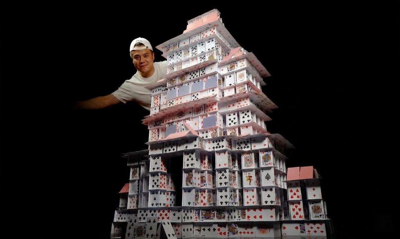 Tian Rui with a large-scale card structure