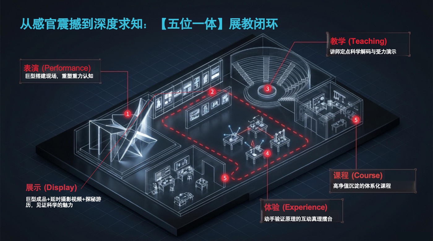 五位一体展教闭环