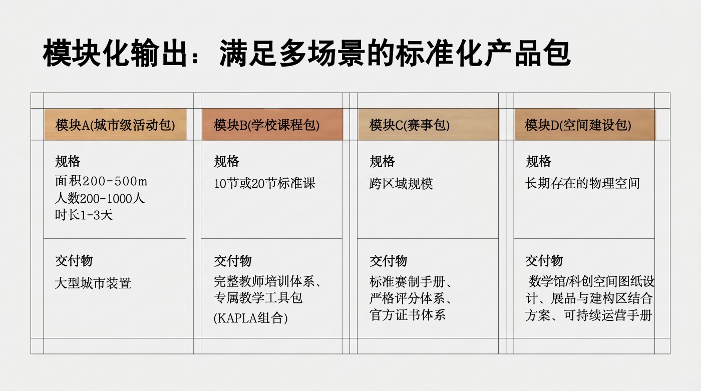 模块化产品包 A/B/C/D